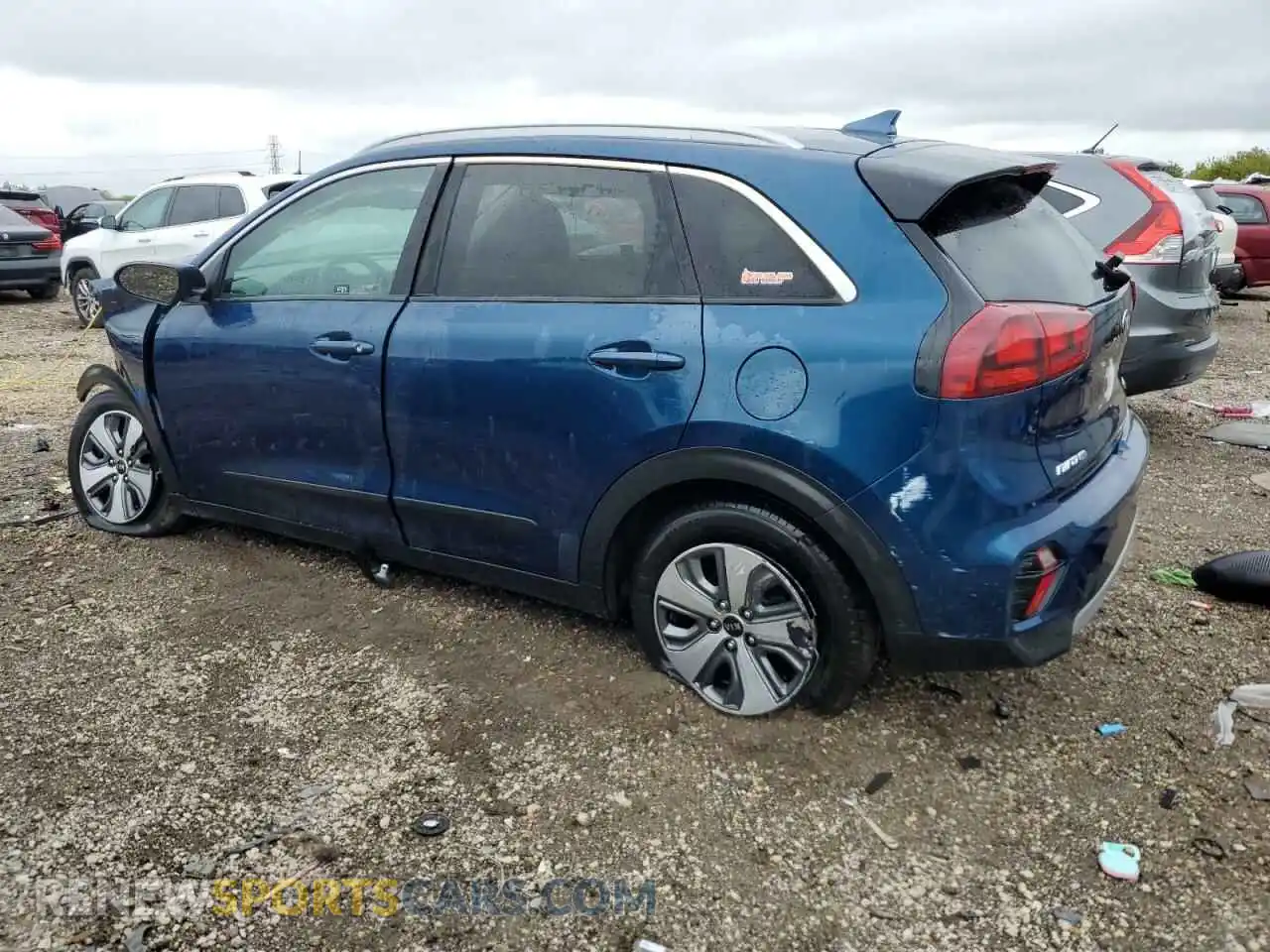 2 Photograph of a damaged car KNDCB3LCXM5471127 KIA NIRO 2021