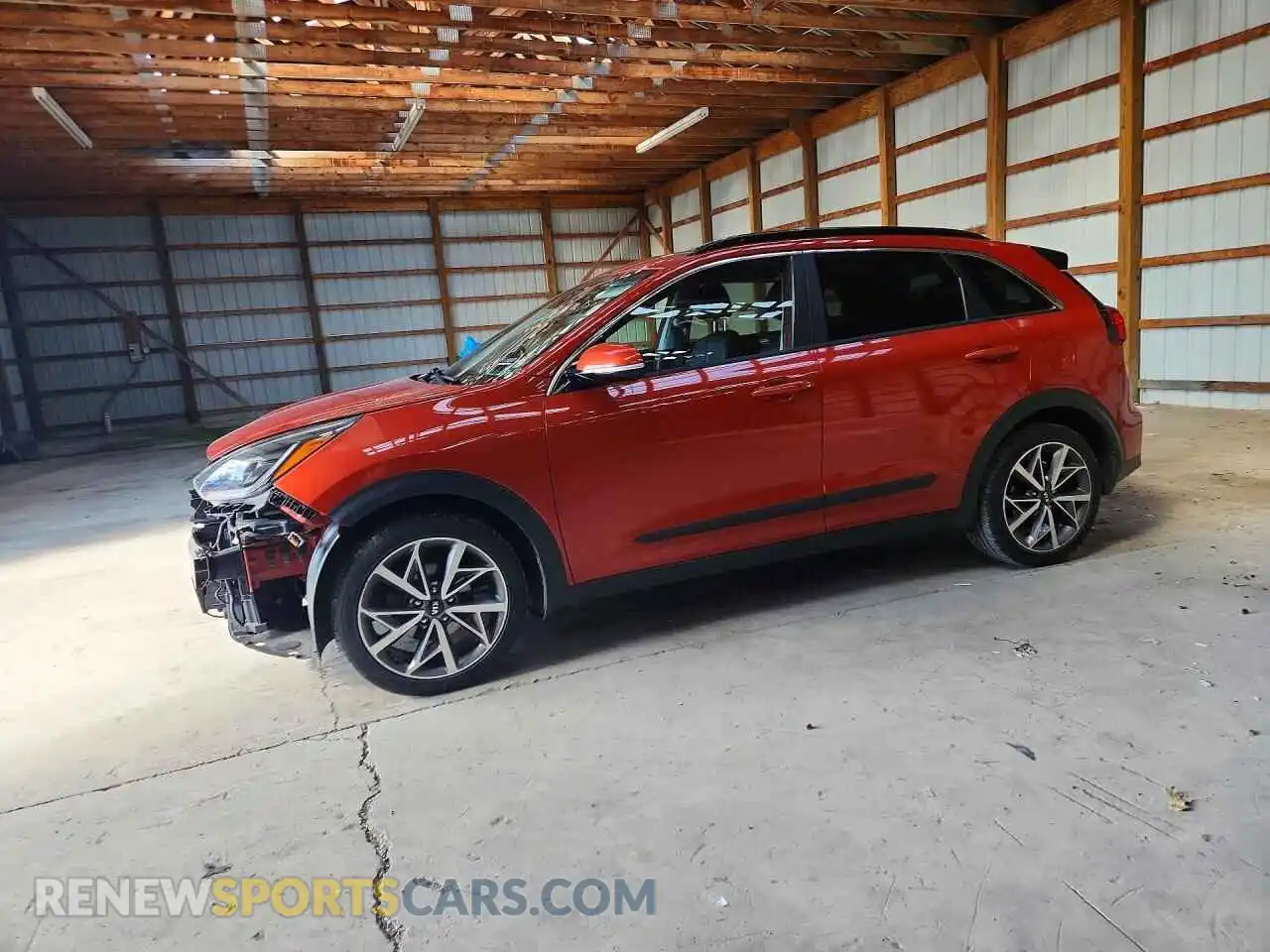1 fotografías del automóvil dañado KNDCC3LC2M5472947 KIA NIRO 2021
