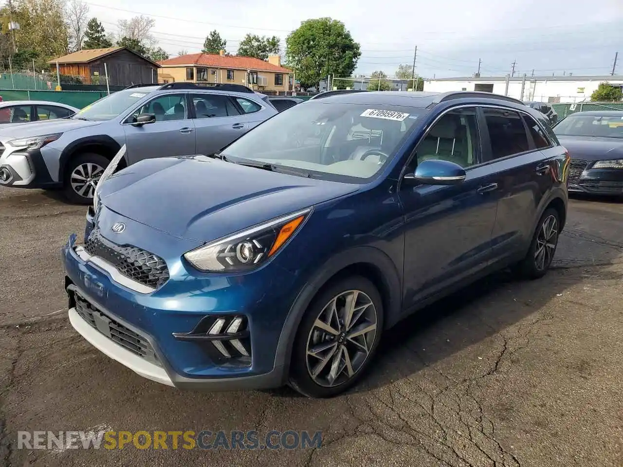 1 Фотография поврежденного автомобиля KNDCC3LC7M5477156 KIA NIRO 2021