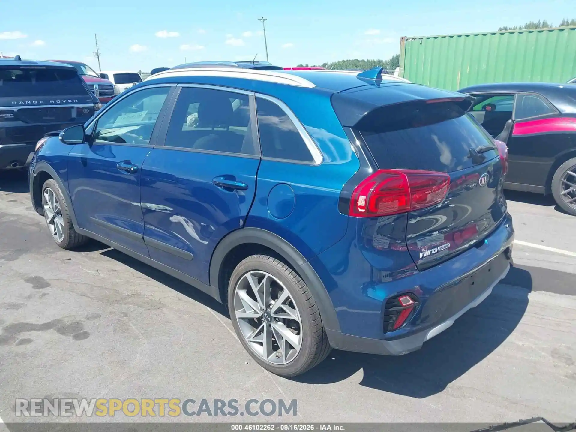 3 Photograph of a damaged car KNDCC3LCXM5462974 KIA NIRO 2021