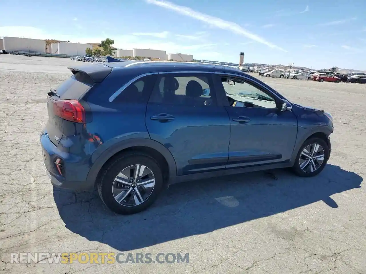 3 Photograph of a damaged car KNDCD3LD7M5474070 KIA NIRO 2021