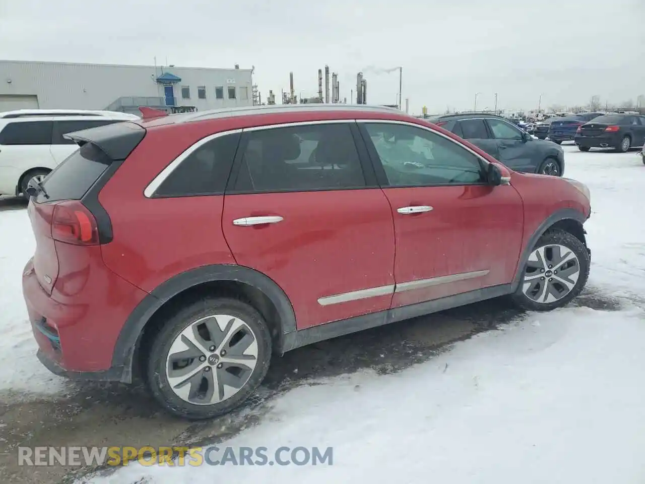 3 Photograph of a damaged car KNDCE3LG2M5095873 KIA NIRO 2021