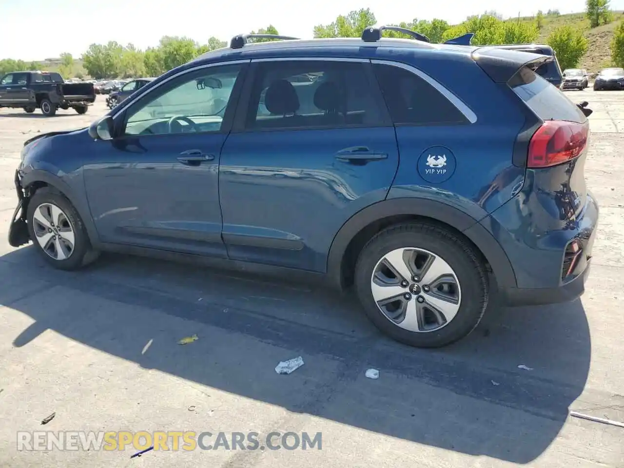 2 Photograph of a damaged car KNDCB3LC2N5541429 KIA NIRO 2022