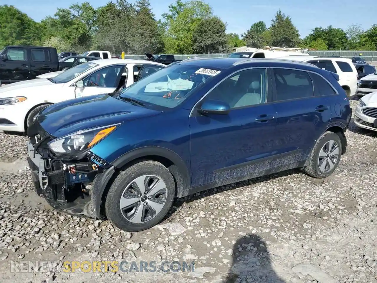 1 Фотография поврежденного автомобиля KNDCB3LC7N5532550 KIA NIRO 2022