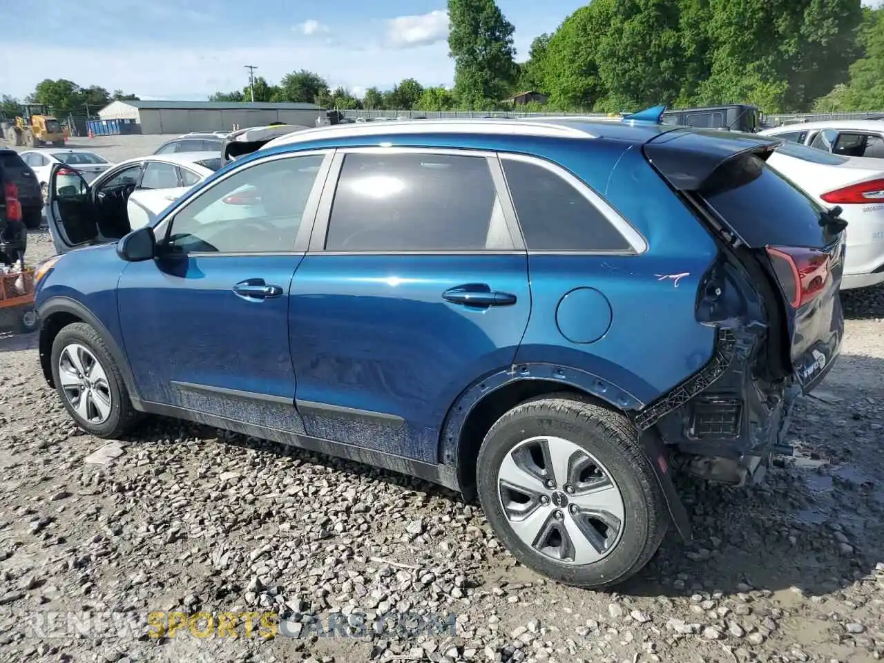 2 Фотография поврежденного автомобиля KNDCB3LC7N5532550 KIA NIRO 2022