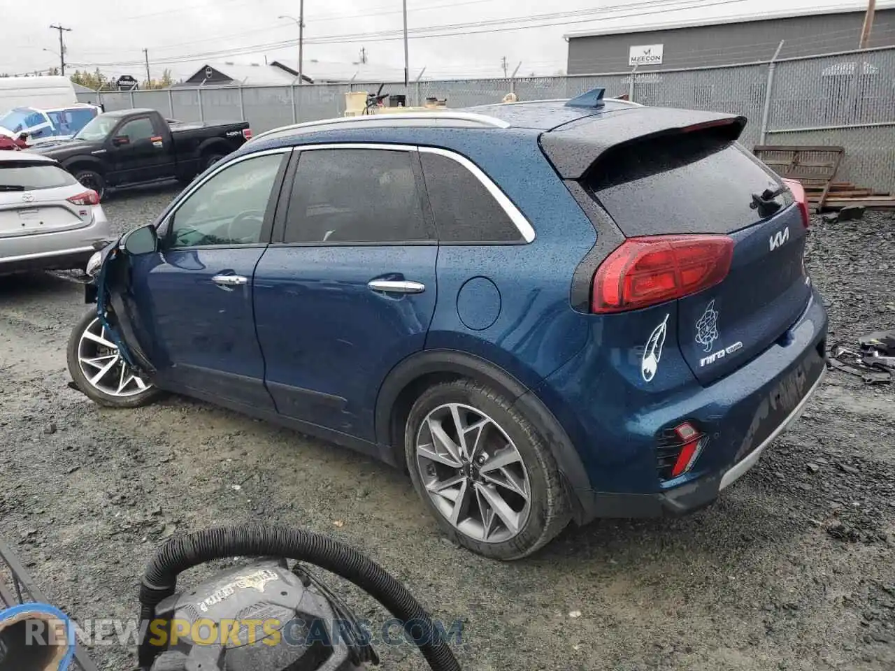 2 Фотография поврежденного автомобиля KNDCE3LC0N5543817 KIA NIRO 2022