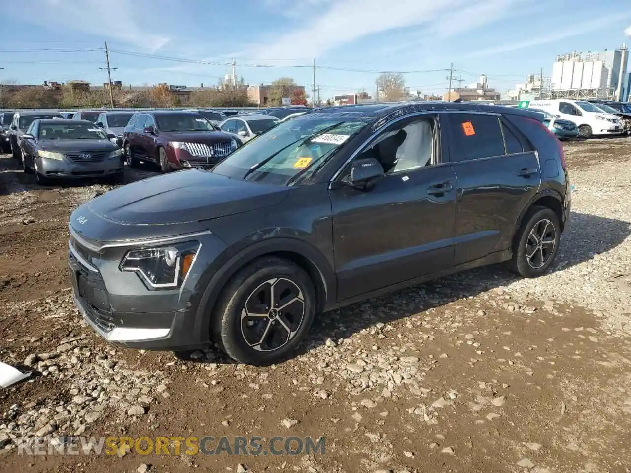 1 Photograph of a damaged car KNDCP3LE0P5116961 KIA NIRO 2023