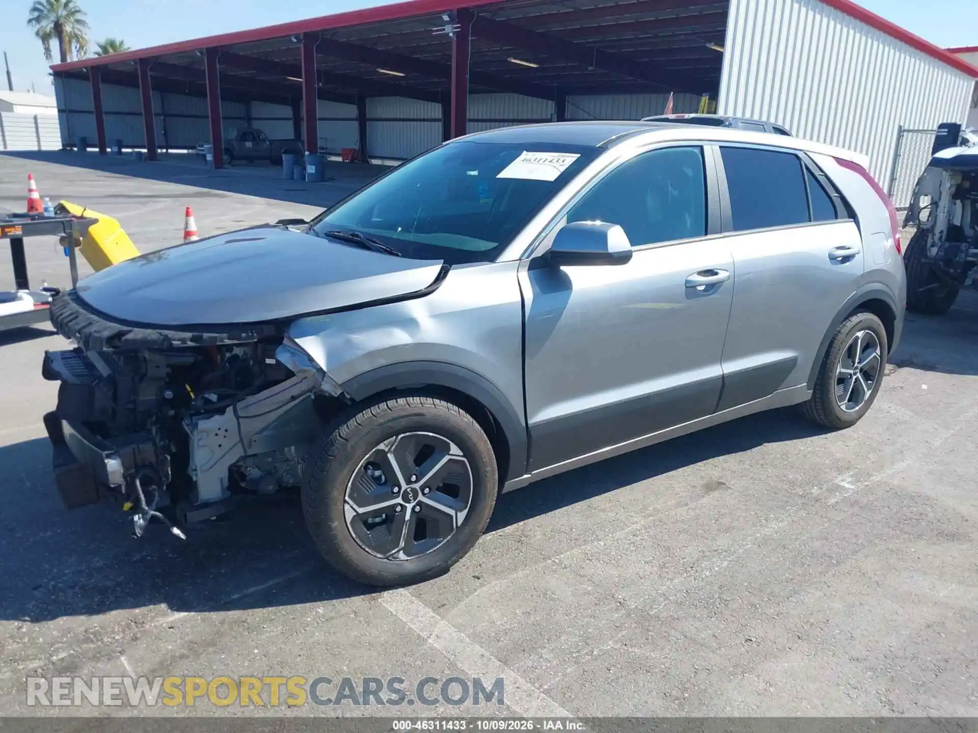 2 Фотография поврежденного автомобиля KNDCP3LE3P5096530 KIA NIRO 2023