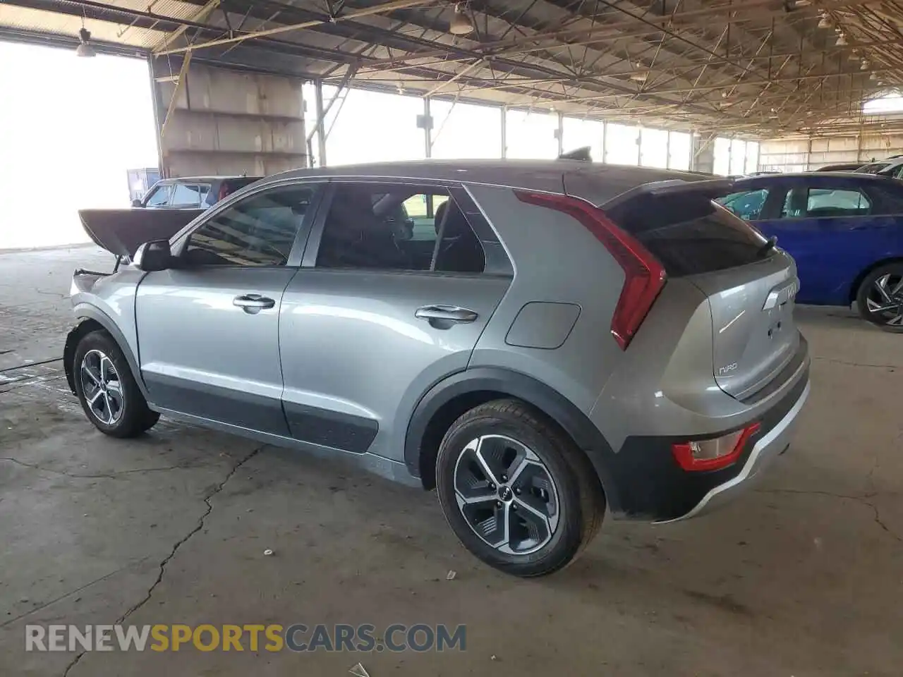 2 Photograph of a damaged car KNDCP3LE4P5082796 KIA NIRO 2023