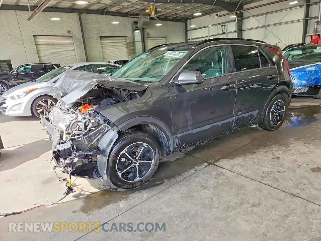 1 fotografías del automóvil dañado KNDCP3LE4P5086900 KIA NIRO 2023