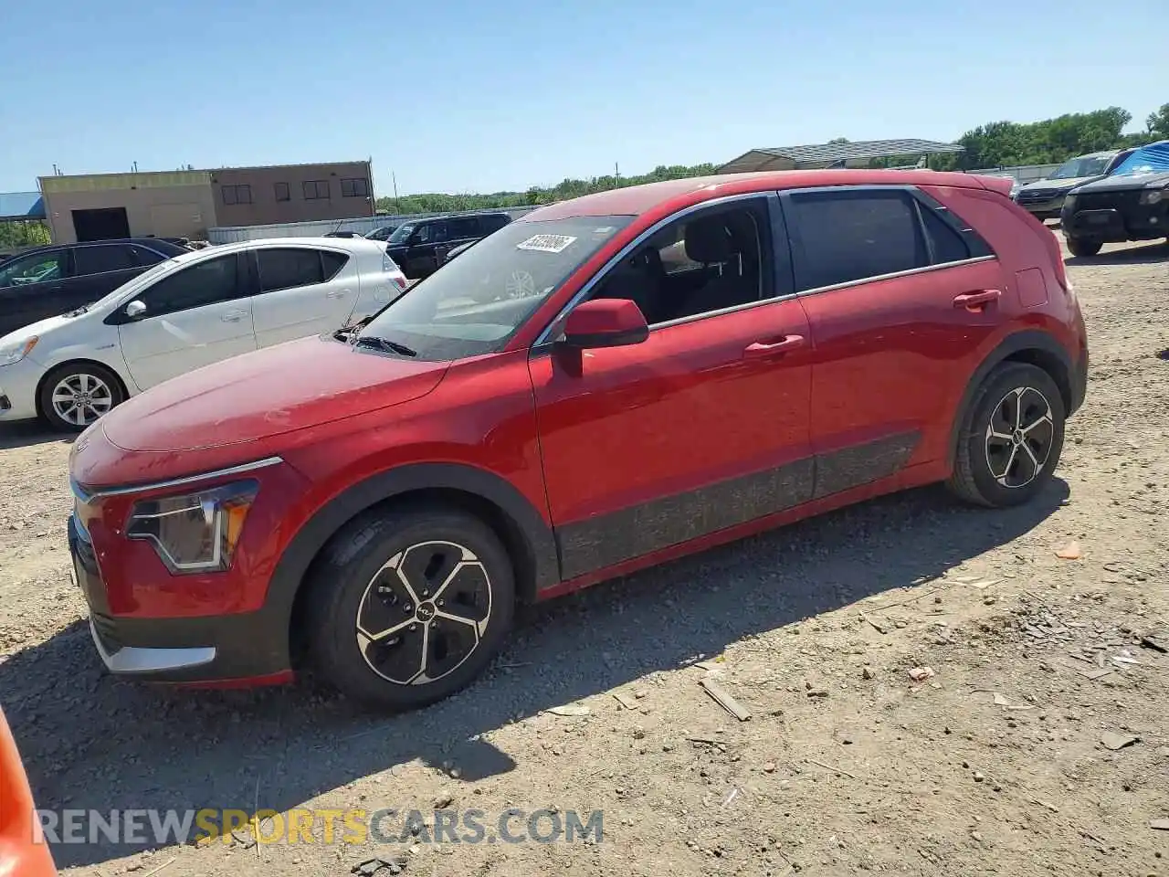 1 Photograph of a damaged car KNDCP3LE5P5091149 KIA NIRO 2023