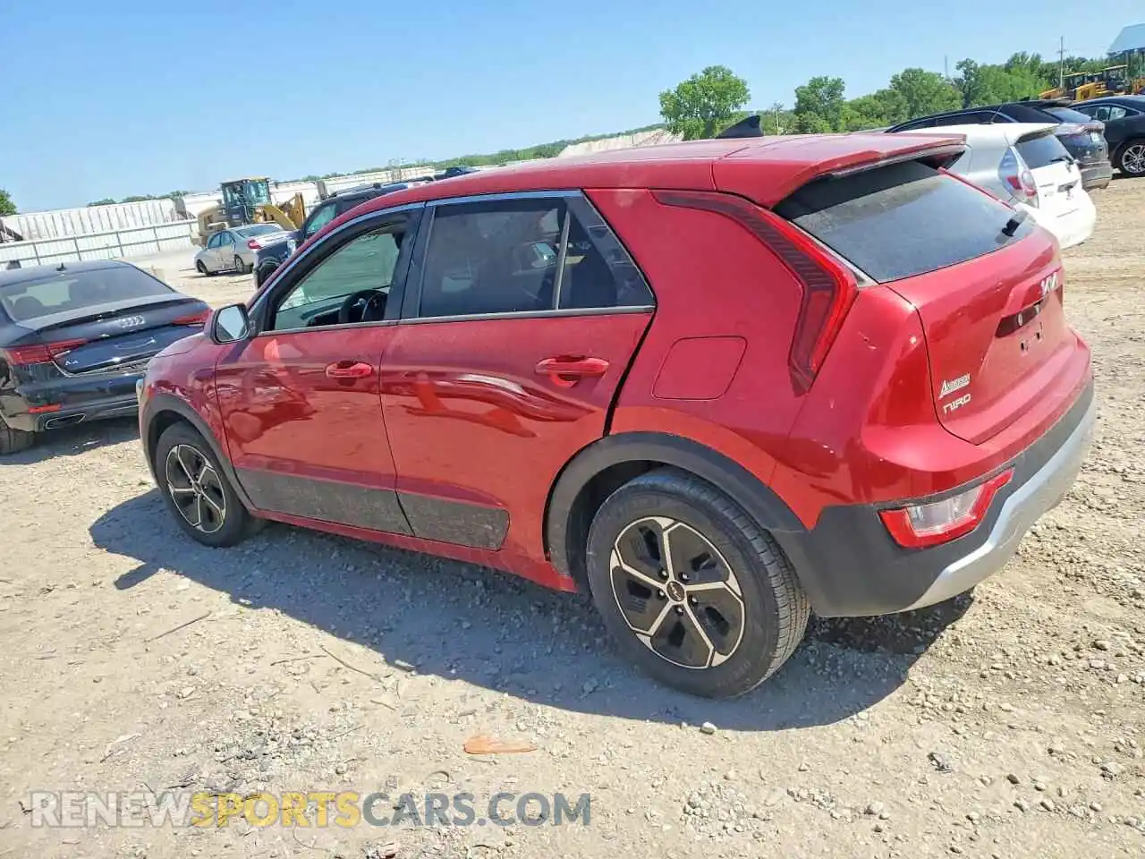 2 Photograph of a damaged car KNDCP3LE5P5091149 KIA NIRO 2023