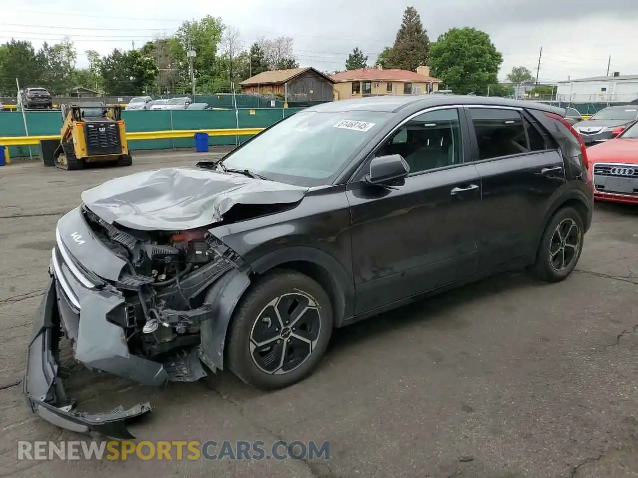 1 Photograph of a damaged car KNDCP3LE9P5116862 KIA NIRO 2023