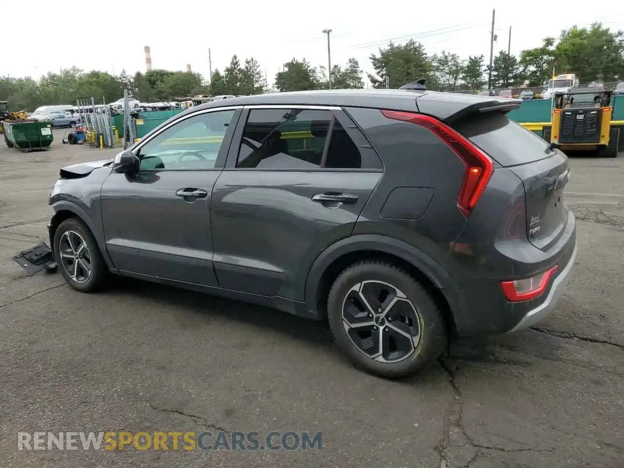 2 Photograph of a damaged car KNDCP3LE9P5116862 KIA NIRO 2023