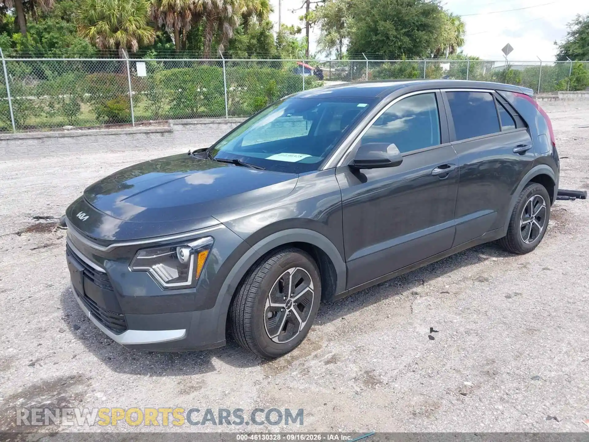 2 Photograph of a damaged car KNDCP3LEXP5097996 KIA NIRO 2023