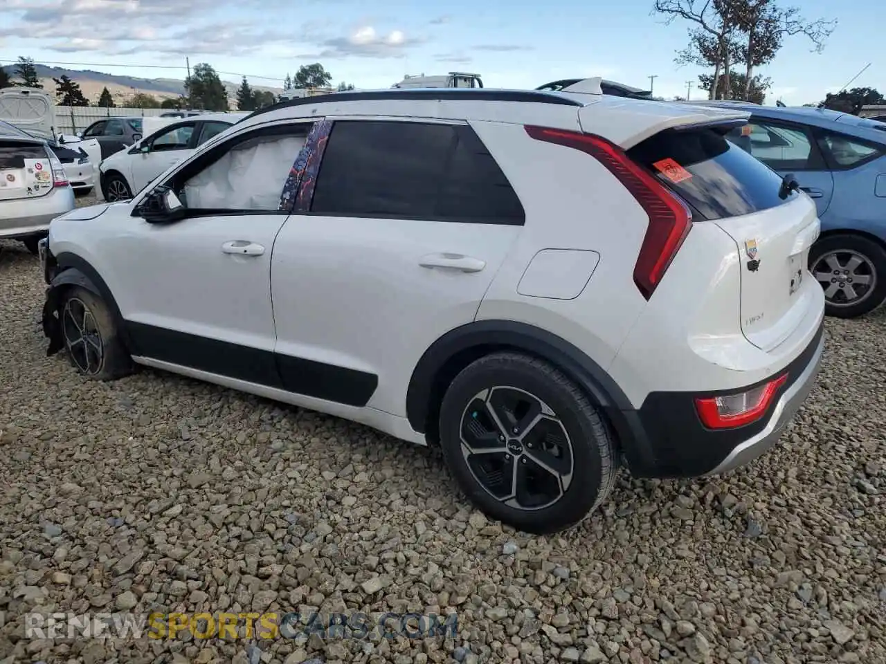 2 Photograph of a damaged car KNDCR3LE0P5063527 KIA NIRO 2023