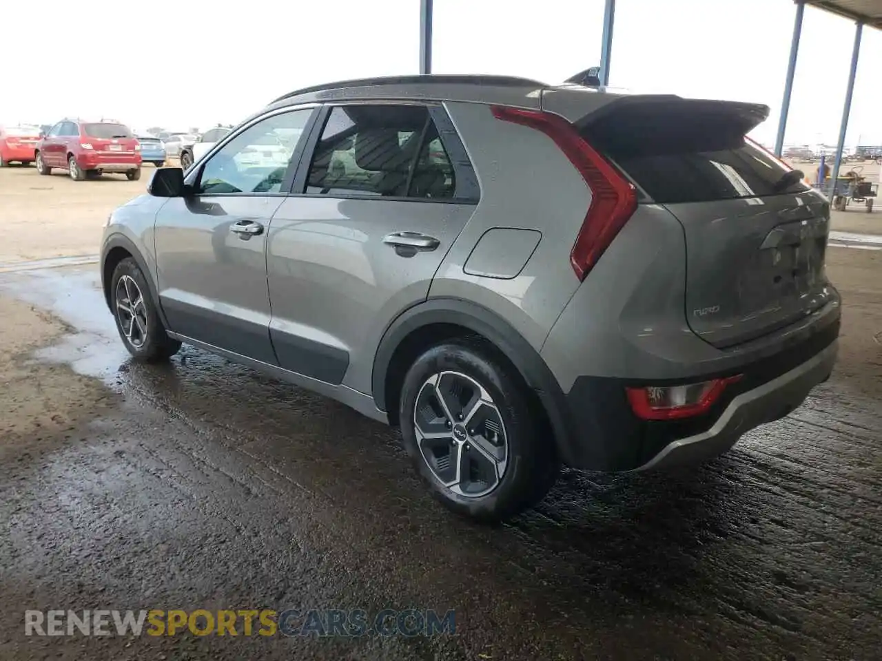 2 Photograph of a damaged car KNDCR3LE0P5109860 KIA NIRO 2023