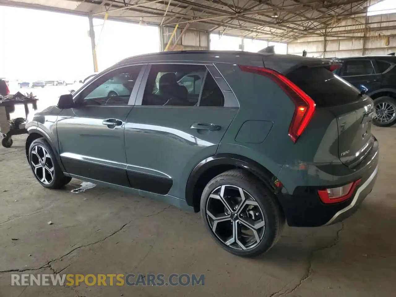 2 Photograph of a damaged car KNDCR3LE2P5108824 KIA NIRO 2023