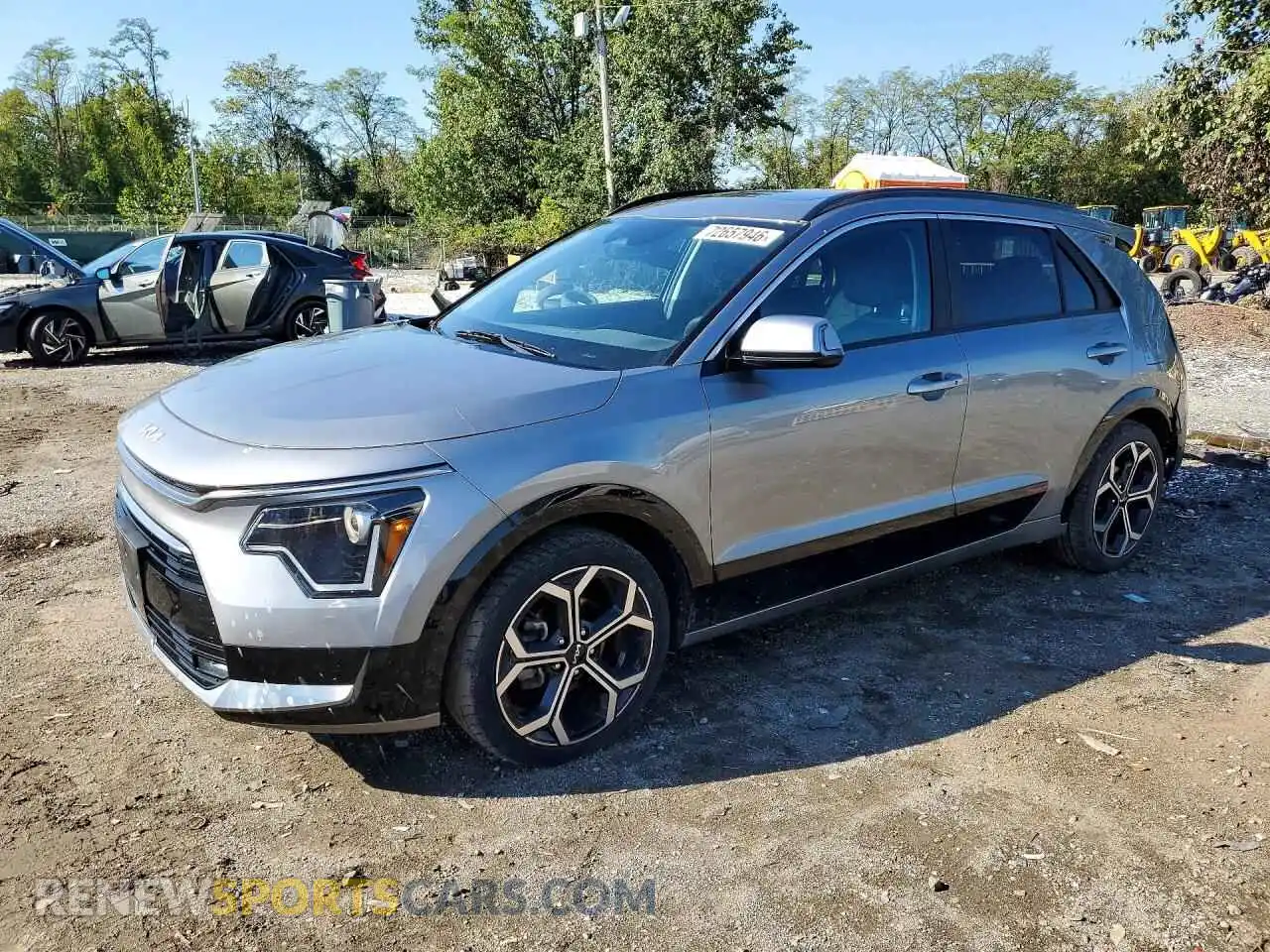 1 fotografías del automóvil dañado KNDCR3LE2P5111318 KIA NIRO 2023