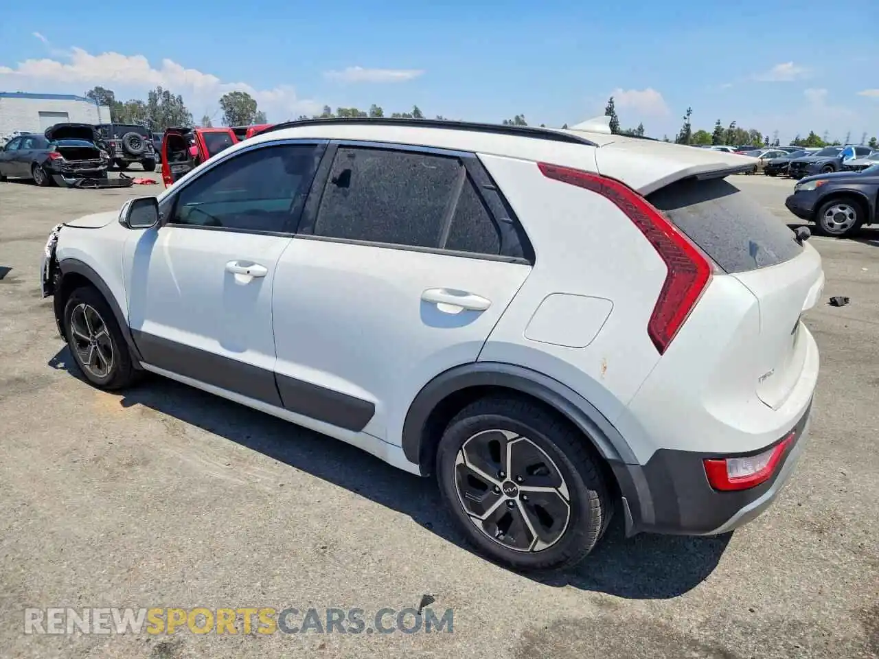 2 Photograph of a damaged car KNDCR3LE5P5043872 KIA NIRO 2023