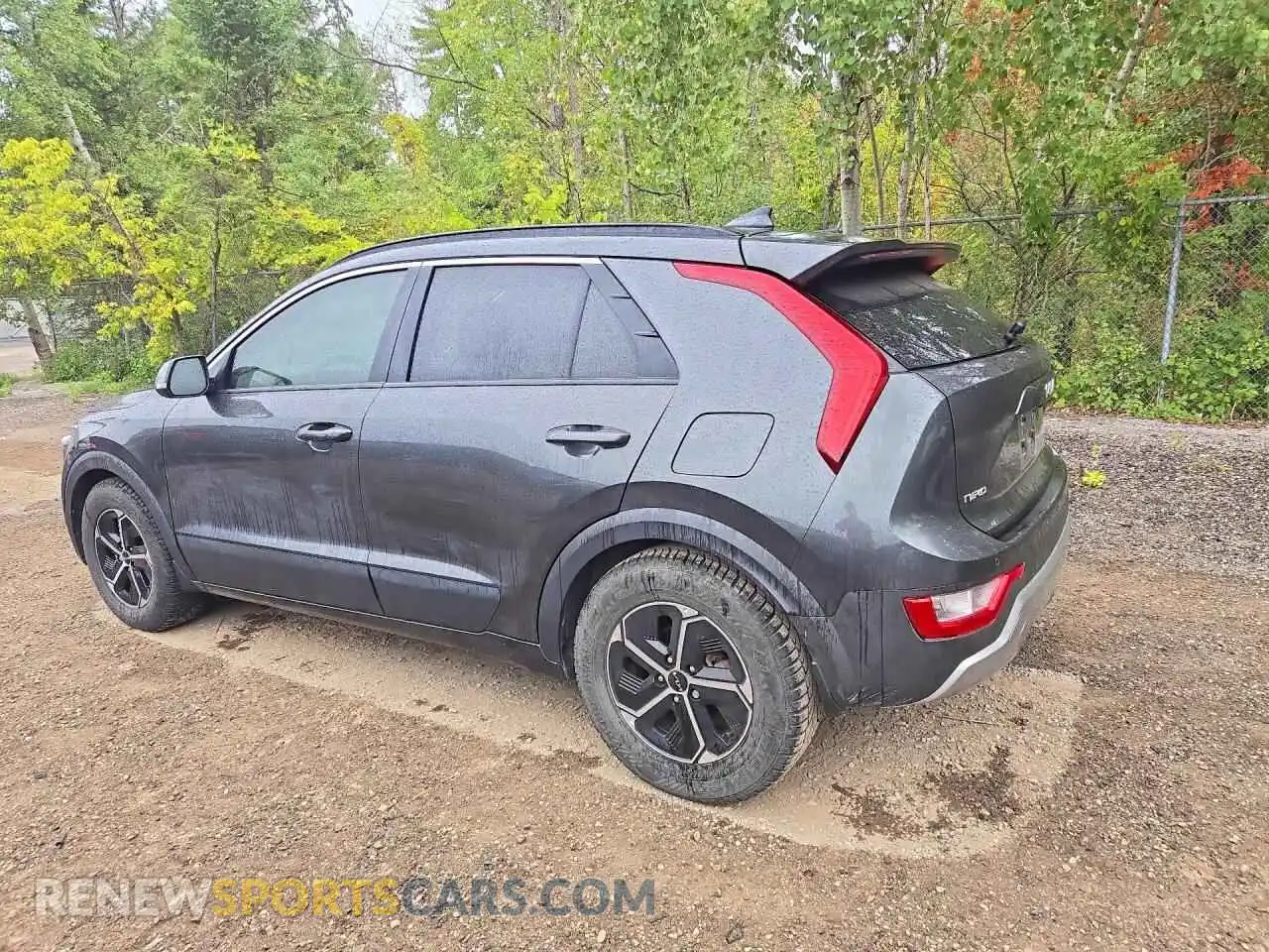 2 Photograph of a damaged car KNDCR3LE6P5093339 KIA NIRO 2023