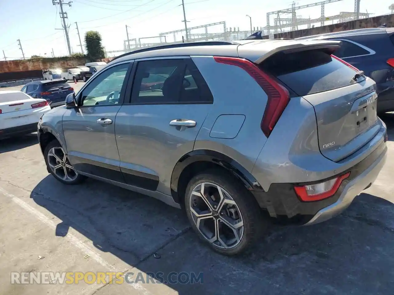 2 Photograph of a damaged car KNDCR3LE7P5043470 KIA NIRO 2023