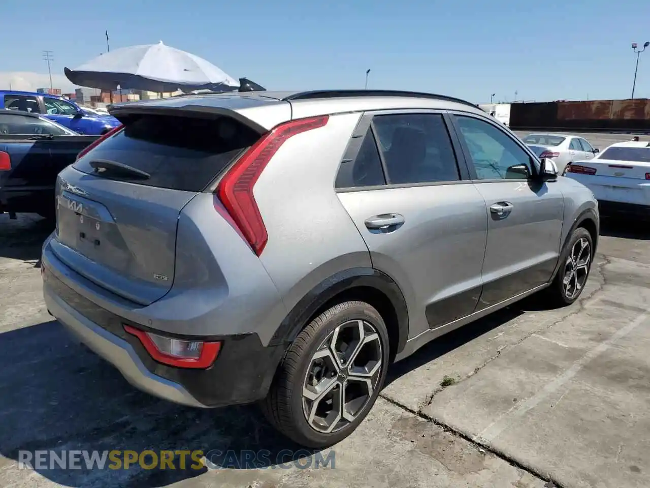 3 Photograph of a damaged car KNDCR3LE7P5043470 KIA NIRO 2023