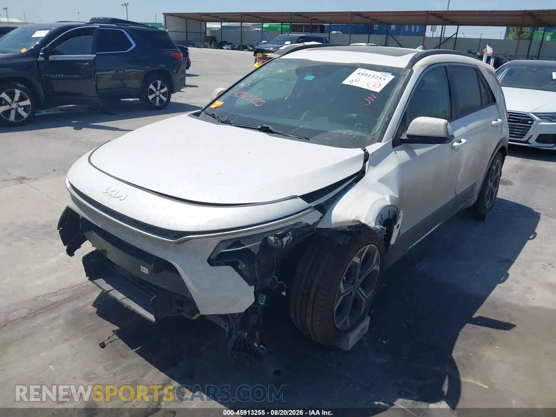2 Фотография поврежденного автомобиля KNDCR3LE7P5047101 KIA NIRO 2023