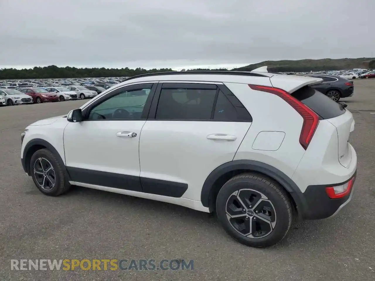 2 Photograph of a damaged car KNDCR3LE7P5080907 KIA NIRO 2023