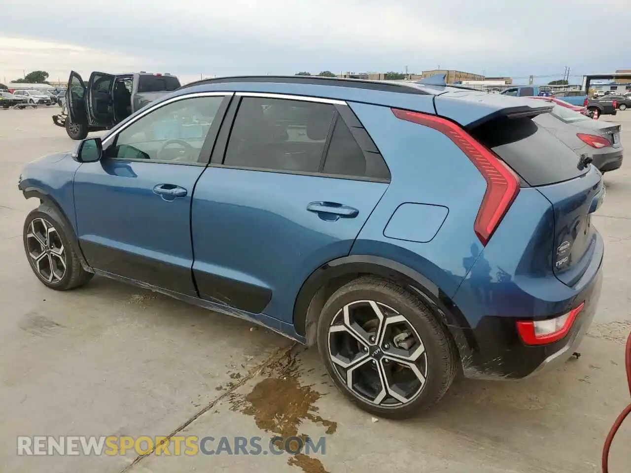 2 Photograph of a damaged car KNDCR3LE7P5091941 KIA NIRO 2023