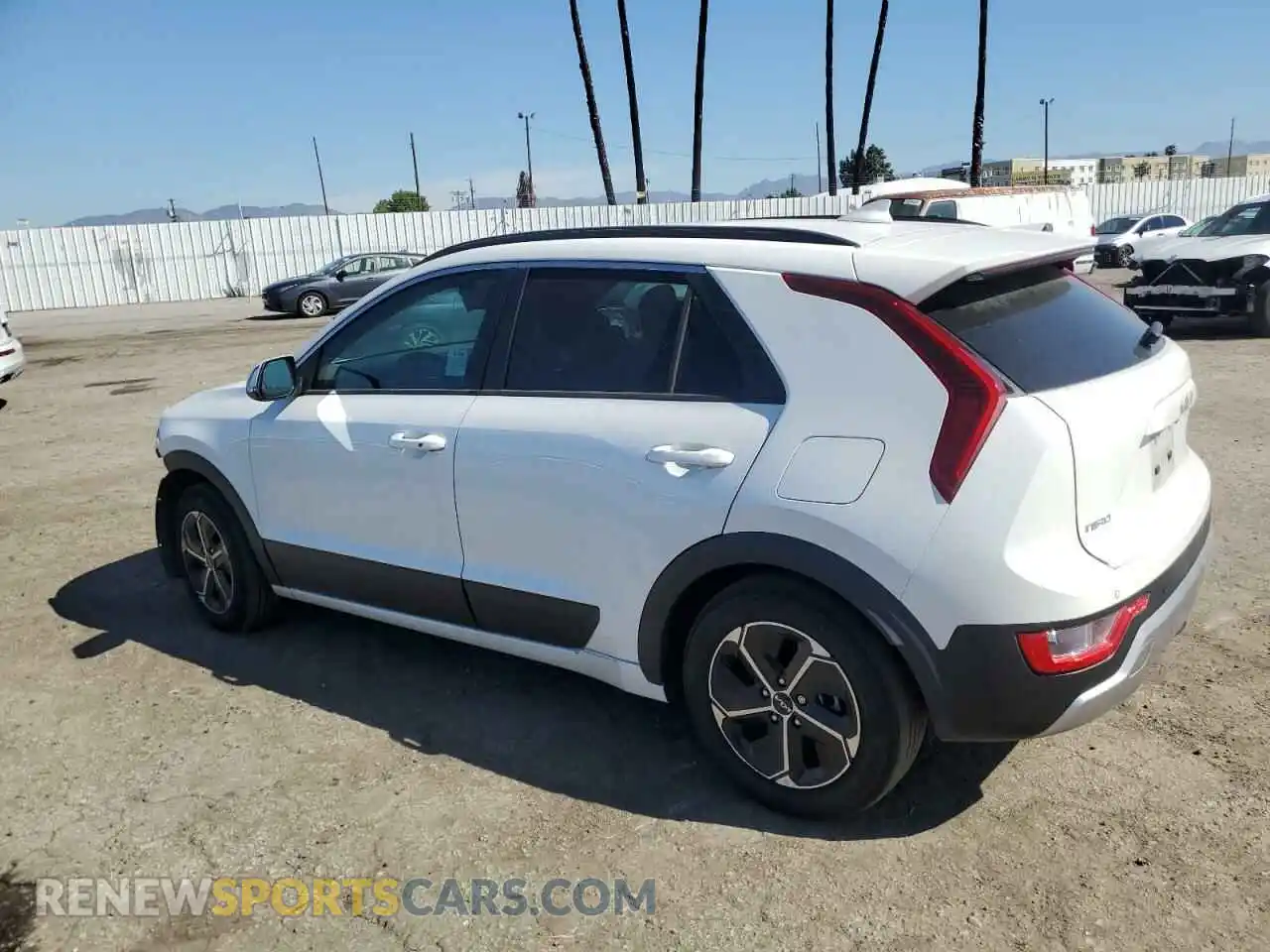 2 Photograph of a damaged car KNDCR3LE8P5063517 KIA NIRO 2023