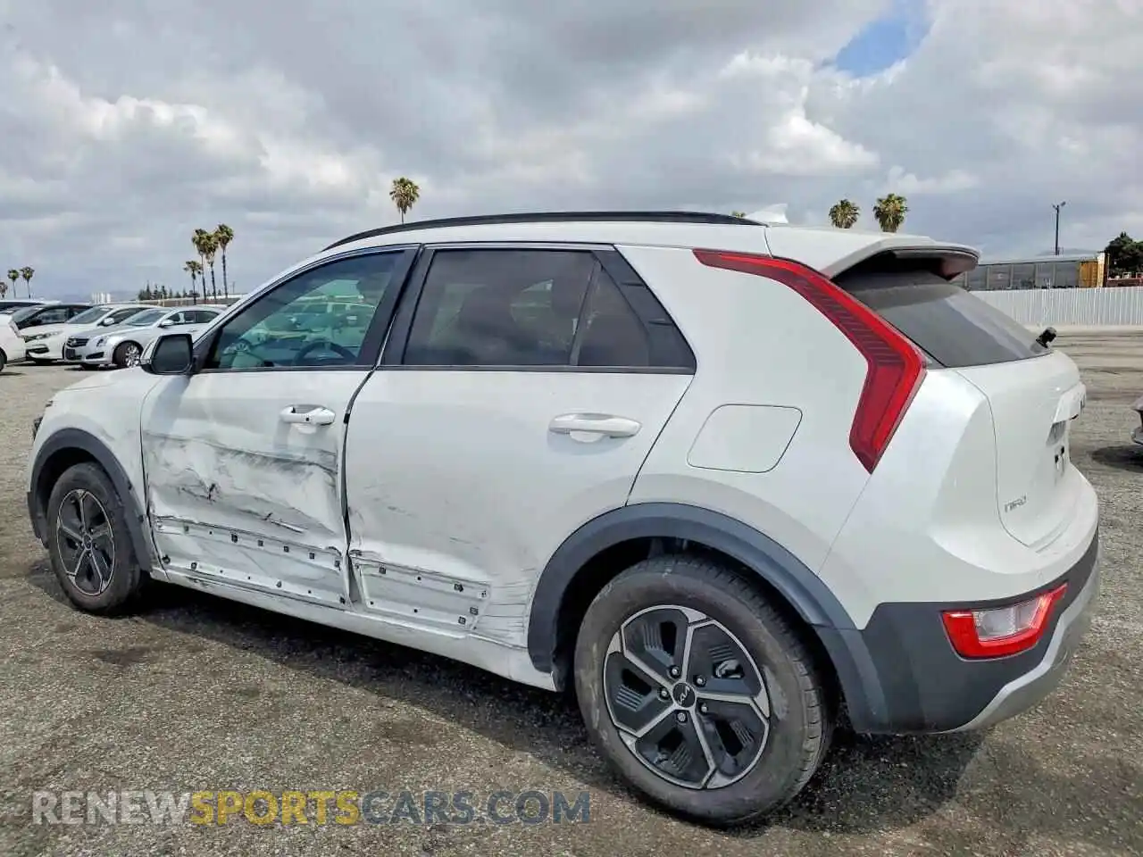 2 Photograph of a damaged car KNDCR3LE8P5078129 KIA NIRO 2023