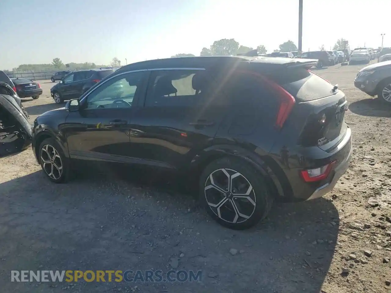 2 Photograph of a damaged car KNDCR3LE9P5113003 KIA NIRO 2023
