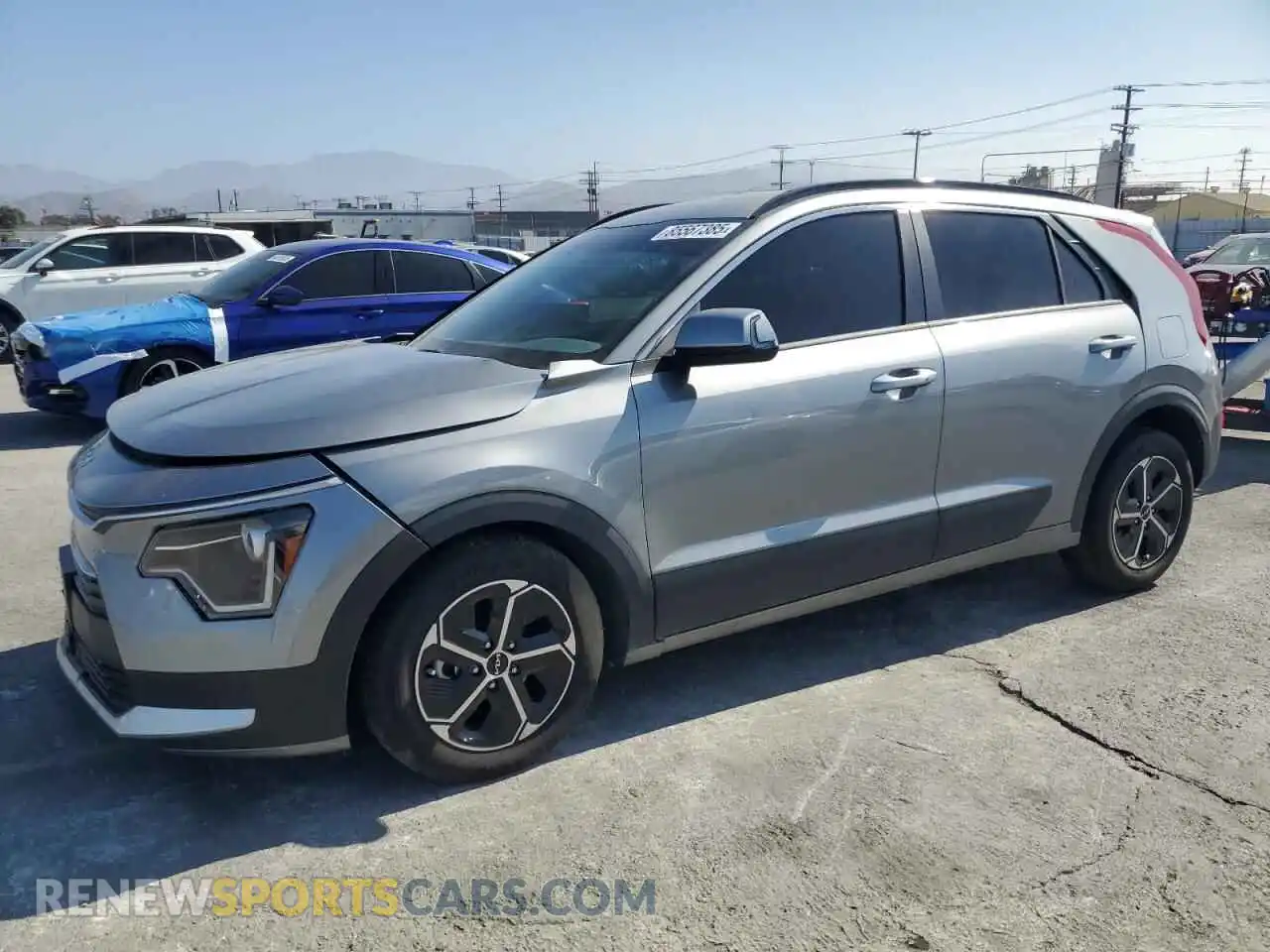 1 Photograph of a damaged car KNDCR3LEXP5043513 KIA NIRO 2023