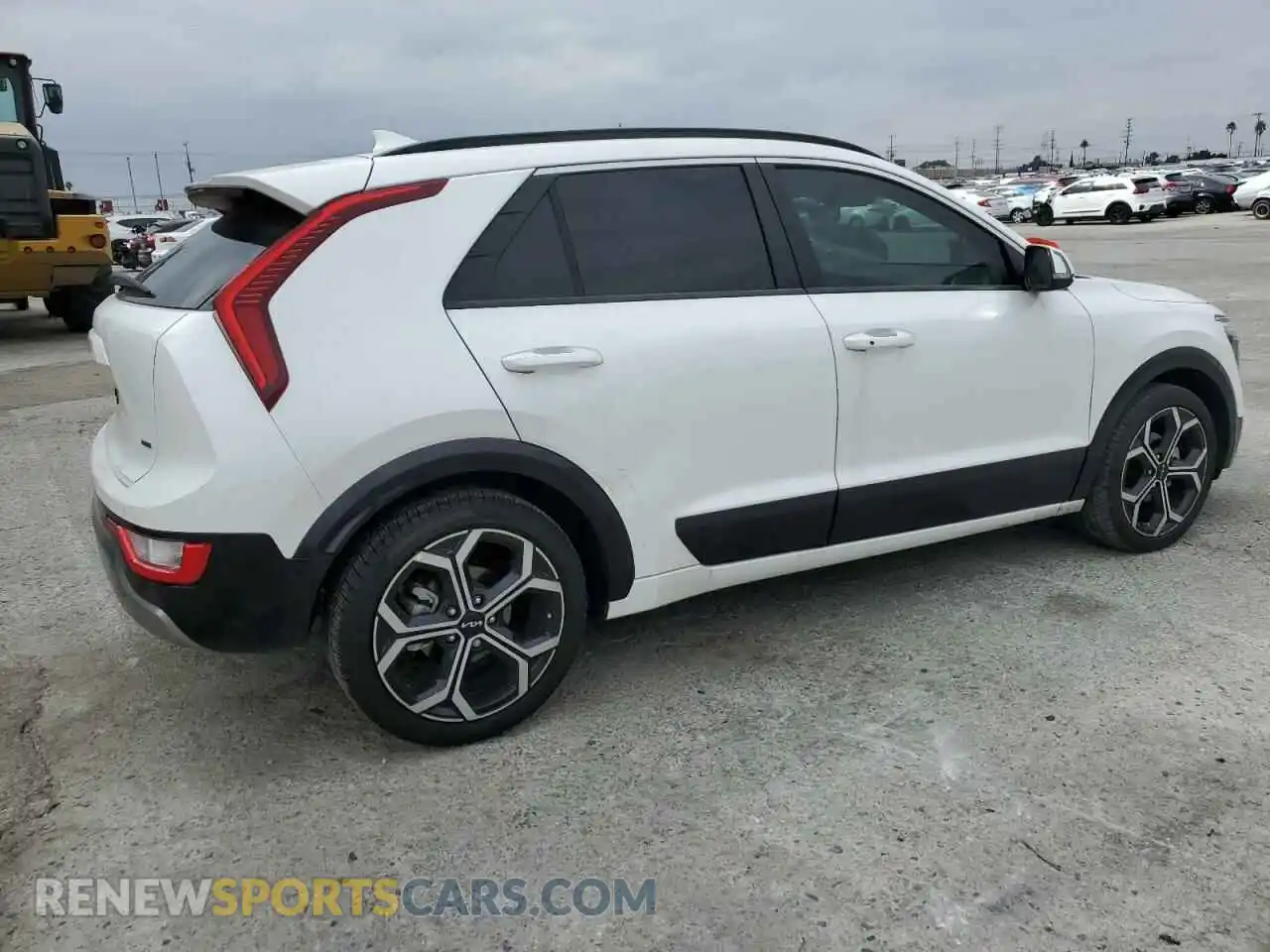 3 Photograph of a damaged car KNDCR3LEXP5043589 KIA NIRO 2023