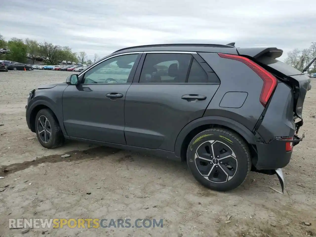2 Photograph of a damaged car KNDCR3LEXP5052972 KIA NIRO 2023
