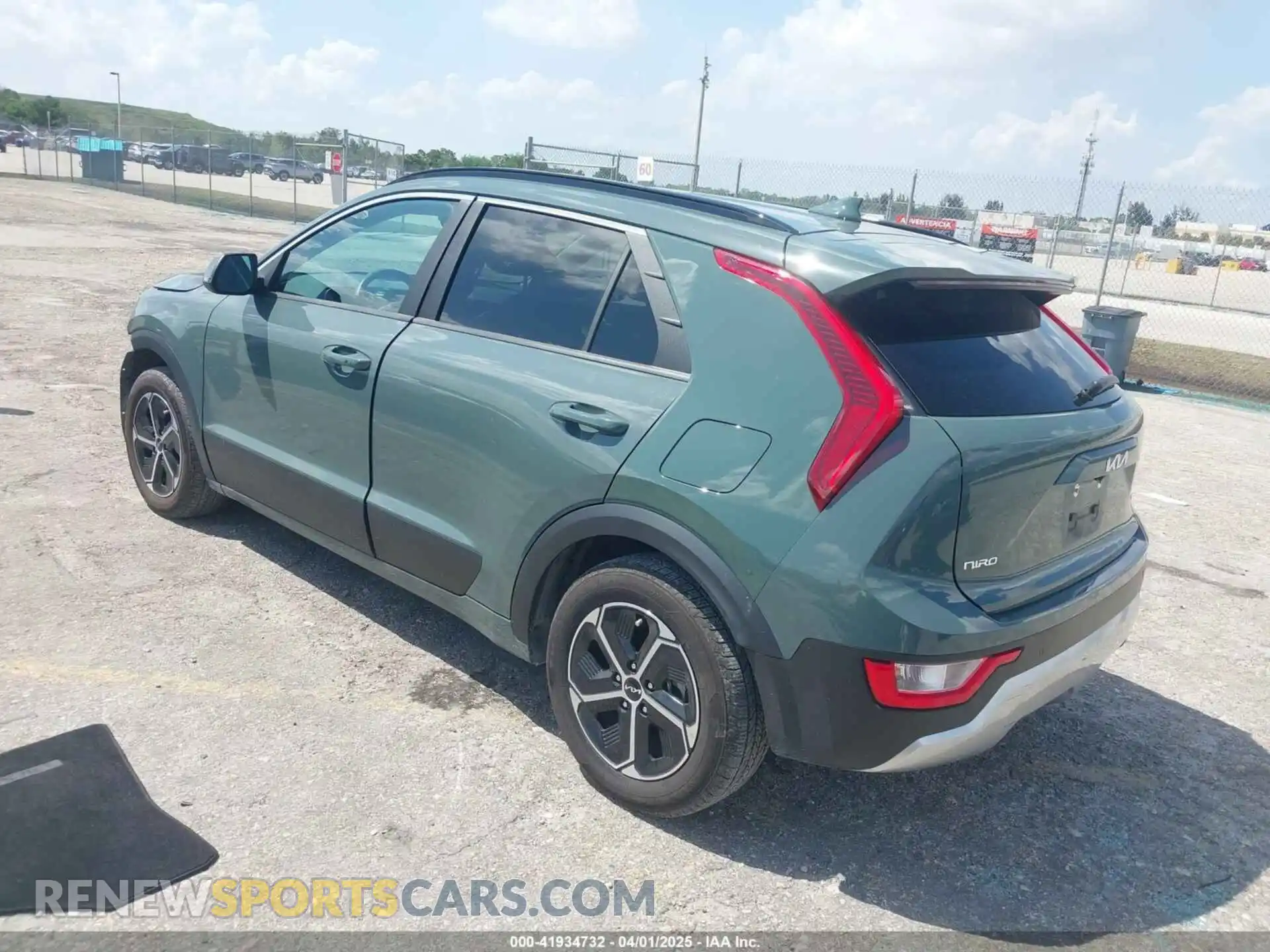 3 Photograph of a damaged car KNDCR3LEXP5117612 KIA NIRO 2023