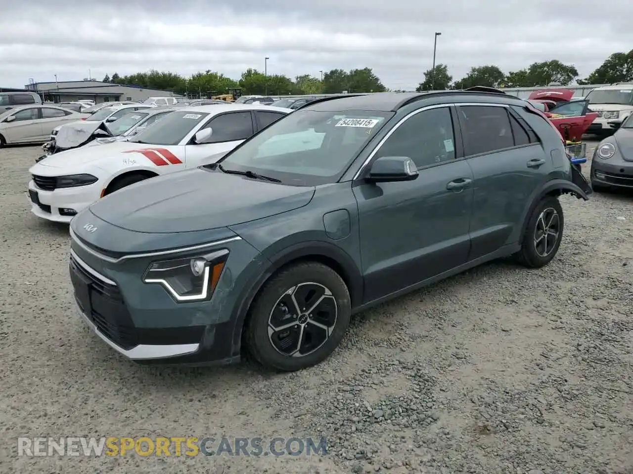 1 Photograph of a damaged car KNDCS3LF1P5076266 KIA NIRO 2023