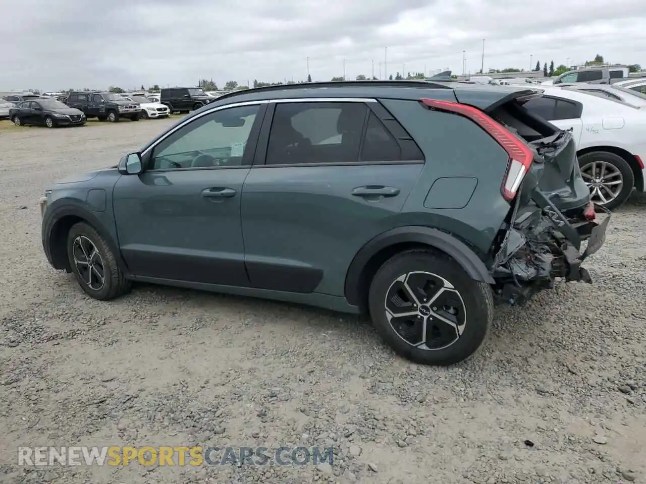 2 Photograph of a damaged car KNDCS3LF1P5076266 KIA NIRO 2023