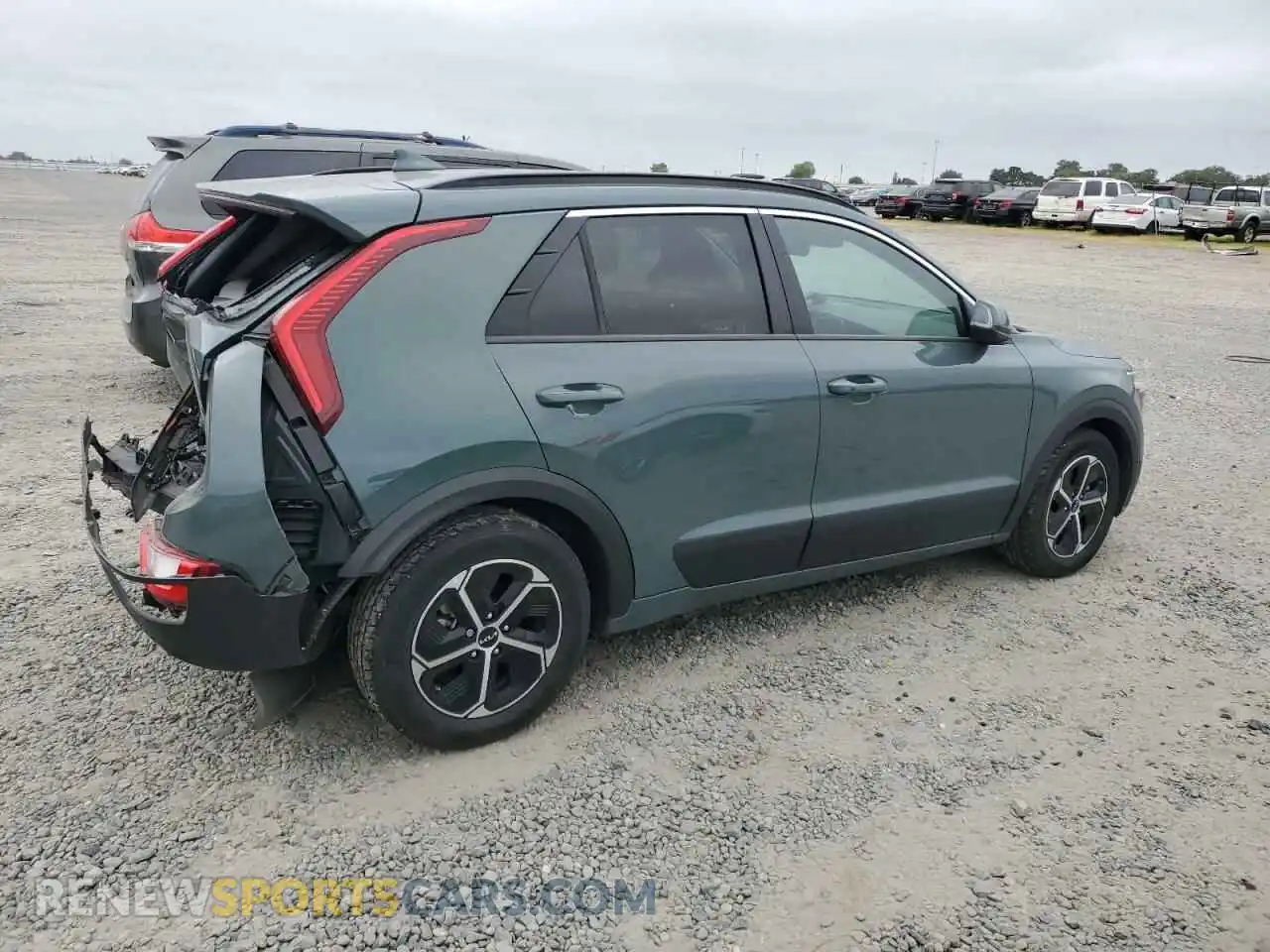 3 Photograph of a damaged car KNDCS3LF1P5076266 KIA NIRO 2023