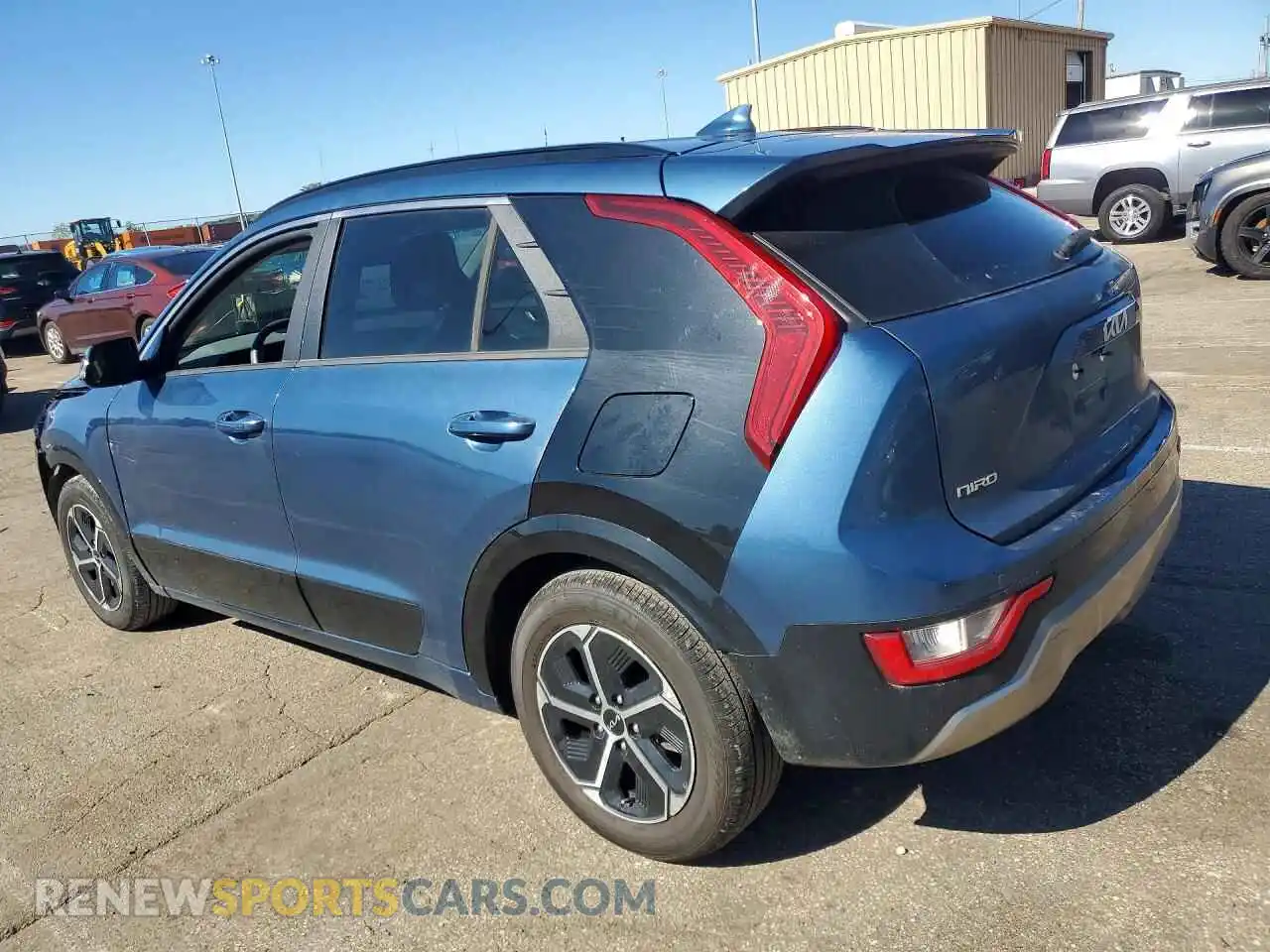 2 Photograph of a damaged car KNDCT3LE2P5116293 KIA NIRO 2023