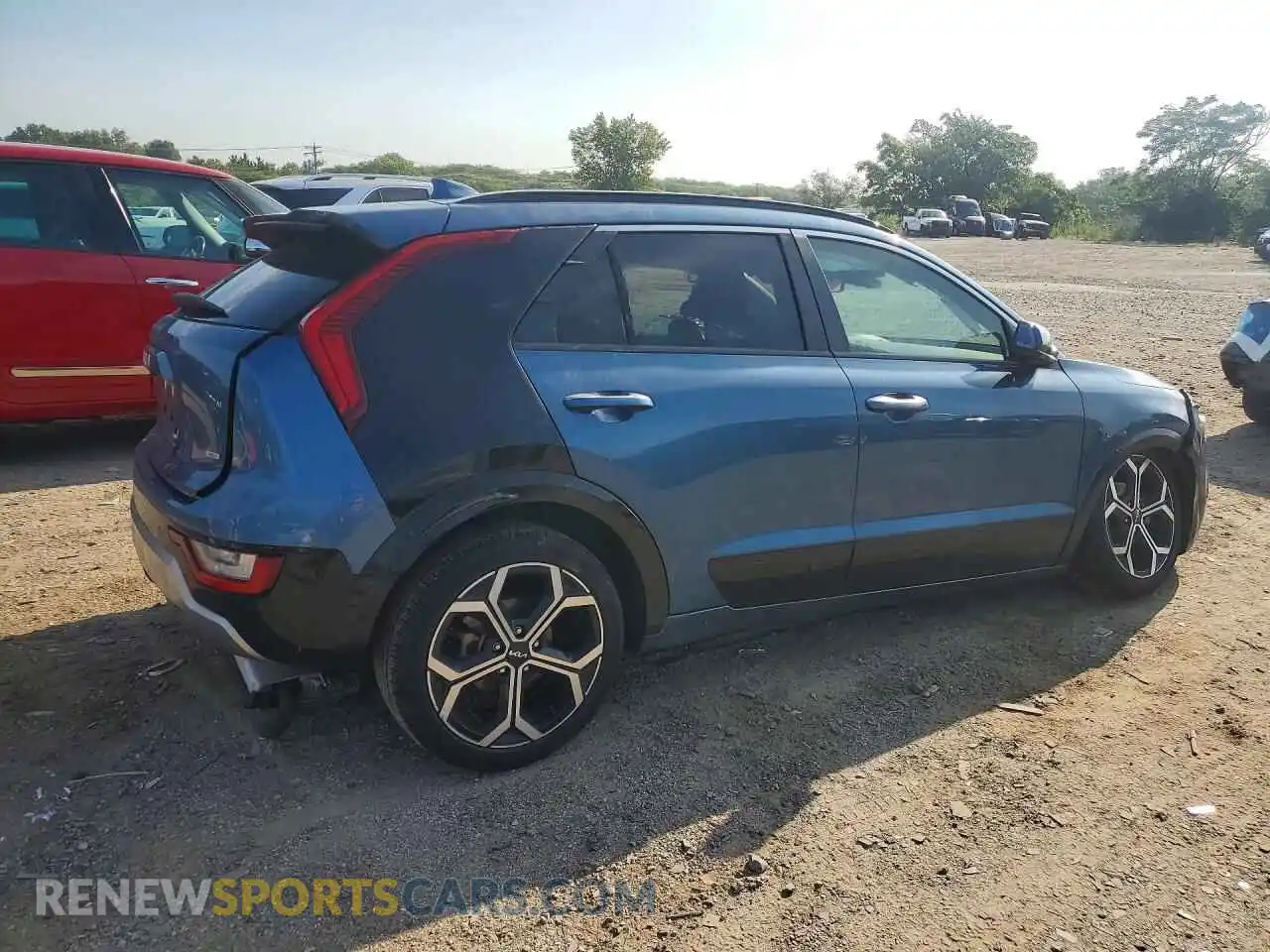 3 Photograph of a damaged car KNDCT3LE3P5039367 KIA NIRO 2023