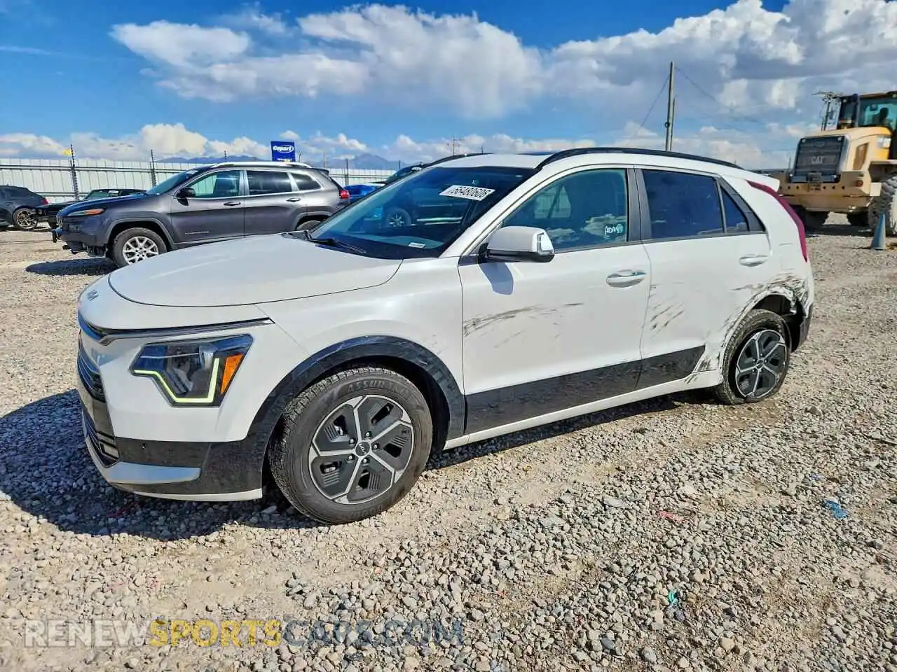 1 fotografías del automóvil dañado KNDCT3LE4P5035604 KIA NIRO 2023