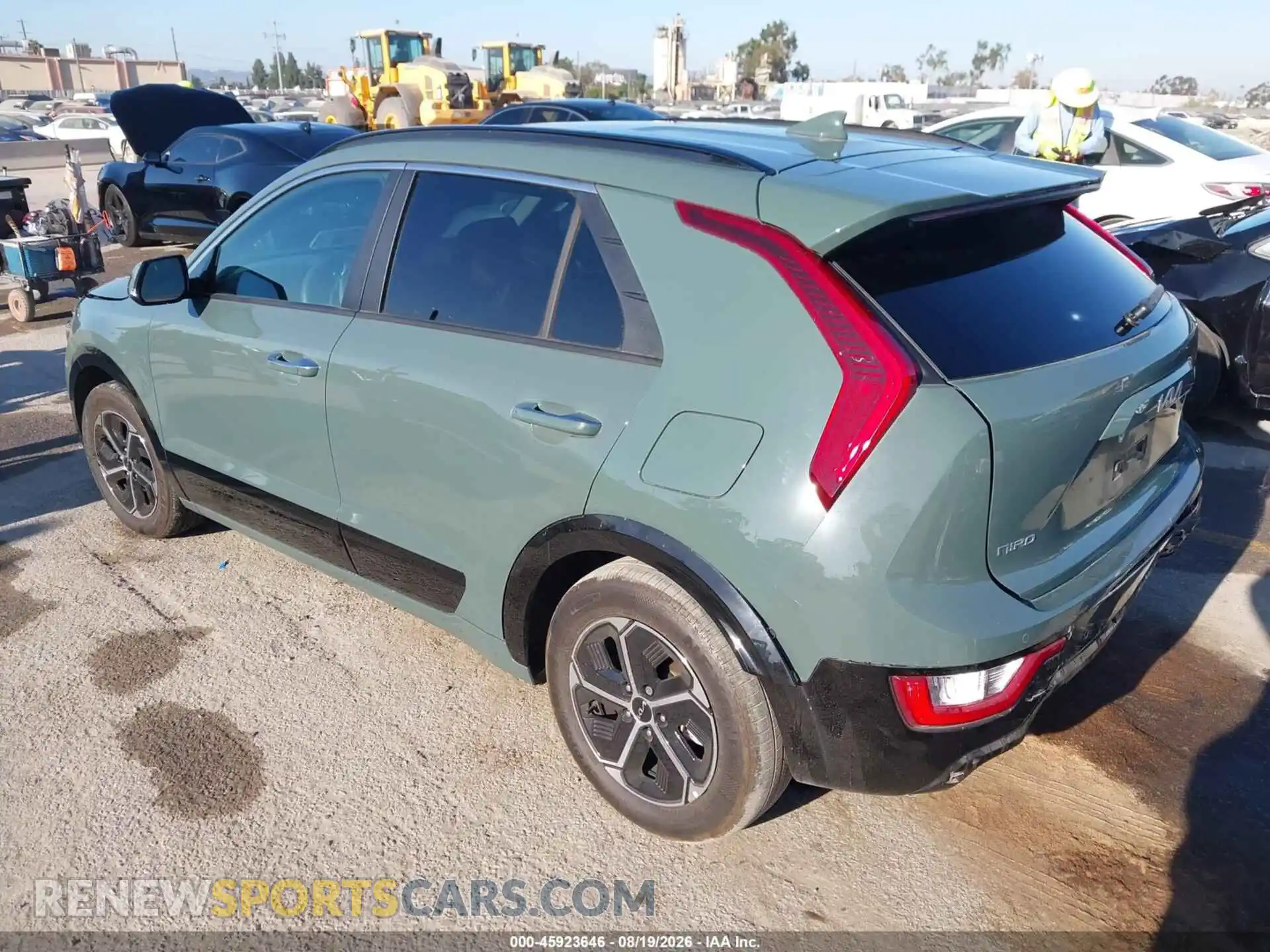 3 Фотография поврежденного автомобиля KNDCT3LE4P5045016 KIA NIRO 2023