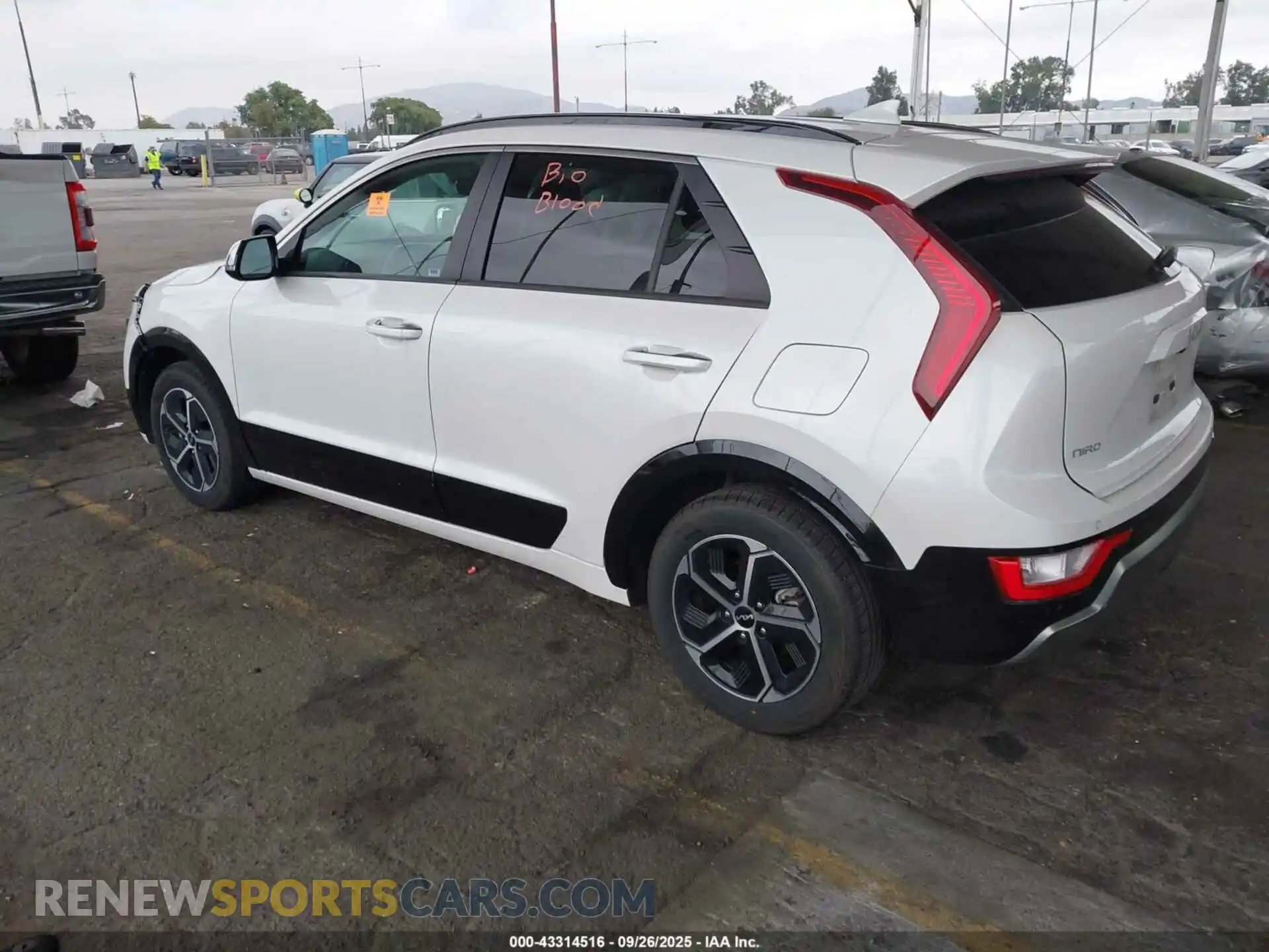 3 Photograph of a damaged car KNDCT3LE7P5074459 KIA NIRO 2023