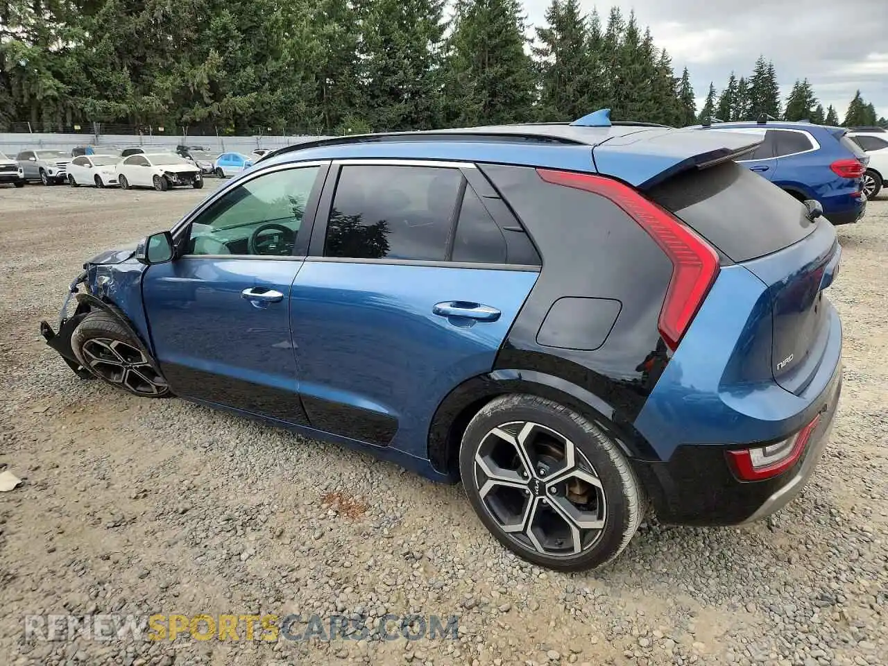 2 Photograph of a damaged car KNDCT3LEXP5037910 KIA NIRO 2023