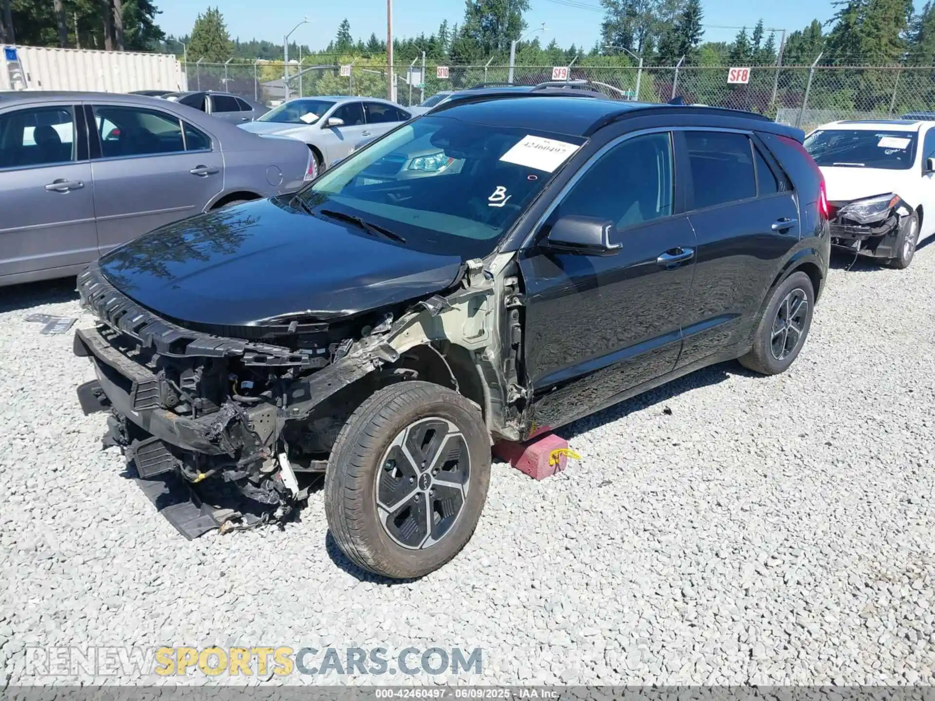 2 Photograph of a damaged car KNDCT3LEXP5084872 KIA NIRO 2023
