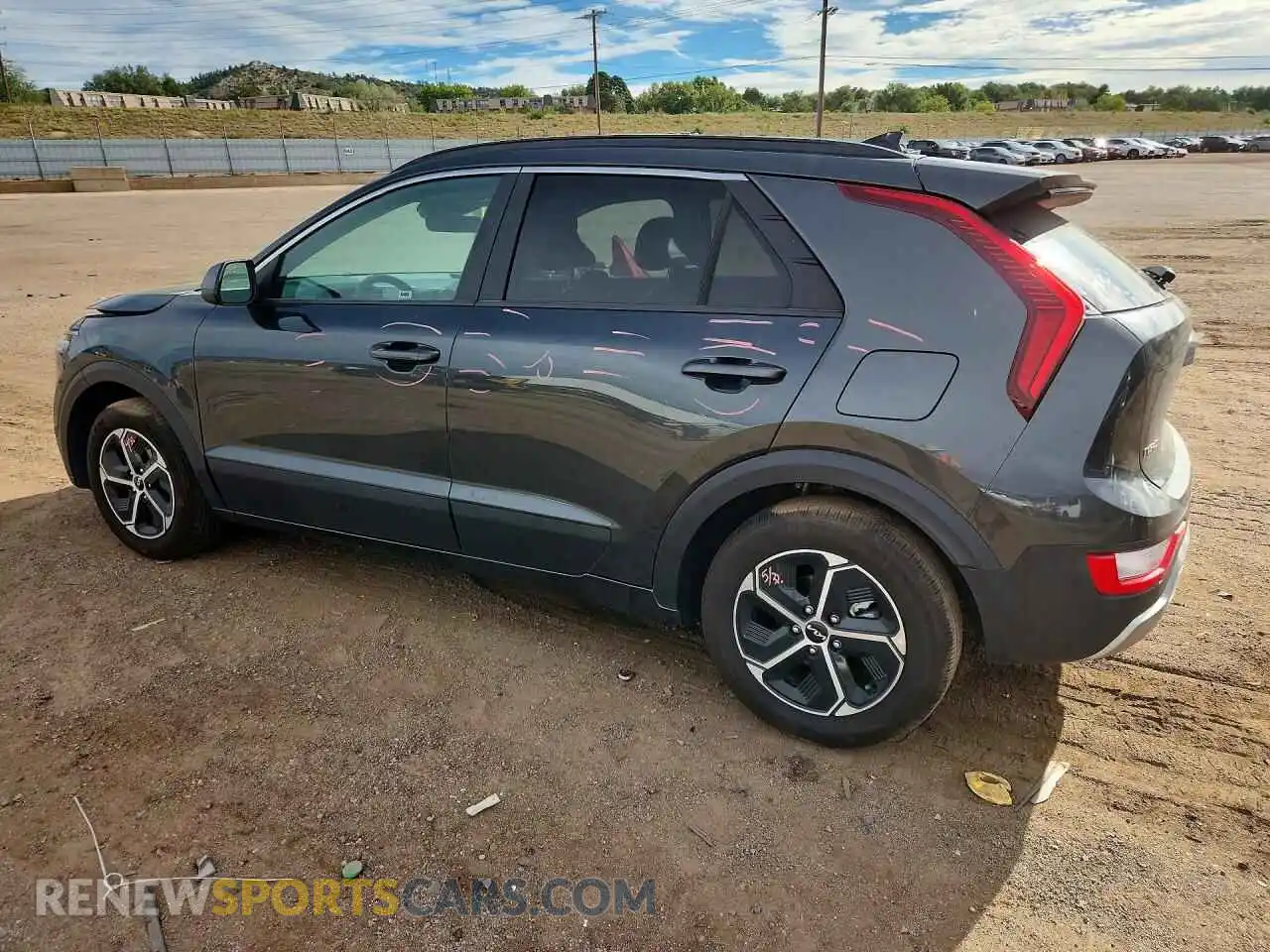 2 Photograph of a damaged car KNDCP3LE0R5178024 KIA NIRO 2024