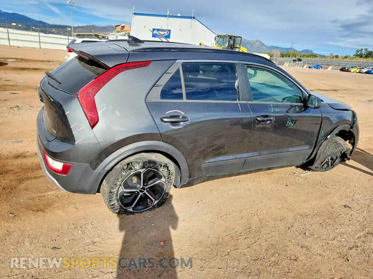 3 Photograph of a damaged car KNDCP3LE0R5178024 KIA NIRO 2024