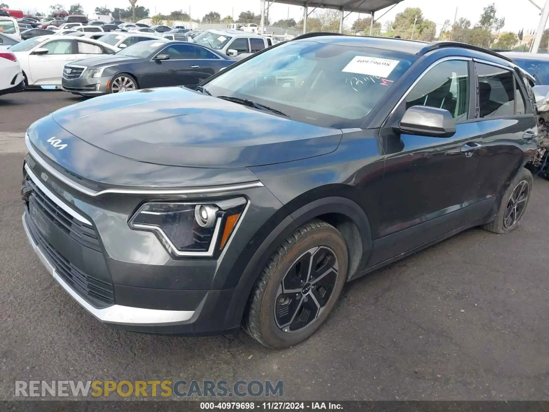2 Photograph of a damaged car KNDCP3LE4R5121941 KIA NIRO 2024